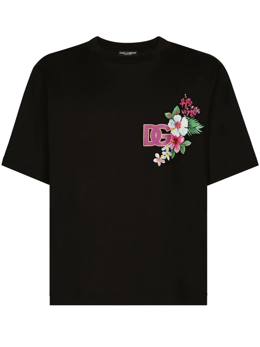 [HEP] 23SS 돌체앤가바나 하와이안 DG 로고 티셔츠 G8PJ0Z