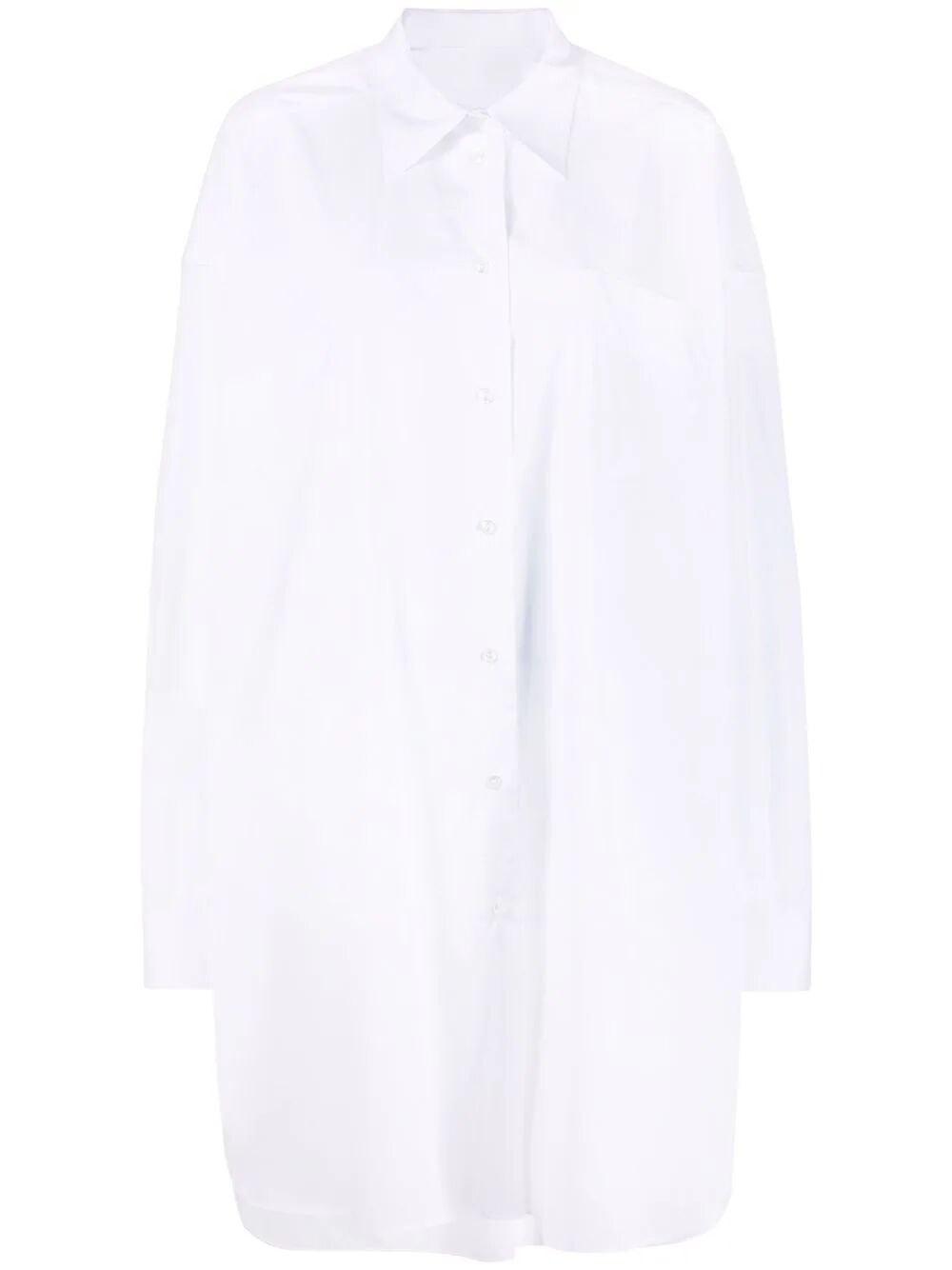 [HEP] 23SS 메종마르지엘라 셔츠 드레스 화이트 S51DL0253