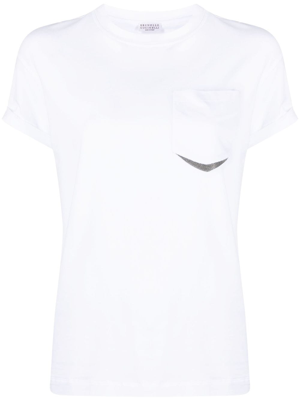 [HEP] 23FW 브루넬로쿠치넬리 여성 코튼 반팔 티셔츠 M0T18BD400 C159